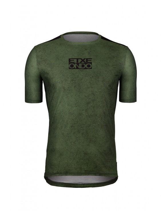 FIETSSHIRT LUMA - KAKI GROEN