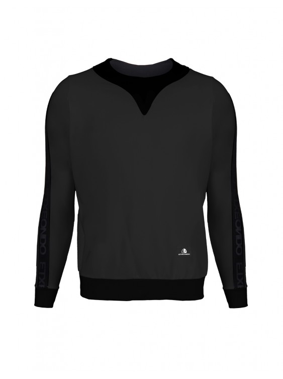 THERMISCHE SHIRT OPEN - ZWART
